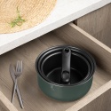 Zestaw garnków 13el. z odpinaną rączką BerlingerHaus Matte Green Collection BH-8423