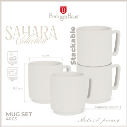 Zestaw kubków 4szt BerlingerHaus Sahara BH-10010