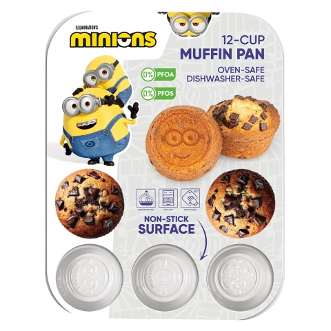 Forma do muffinów 12 szt. Minions Collection BerlingerHaus BH-8709MN