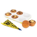 Forma do muffinów 6 szt. z workiem cukierniczym Minions Collection BerlingerHaus BH-8708MN