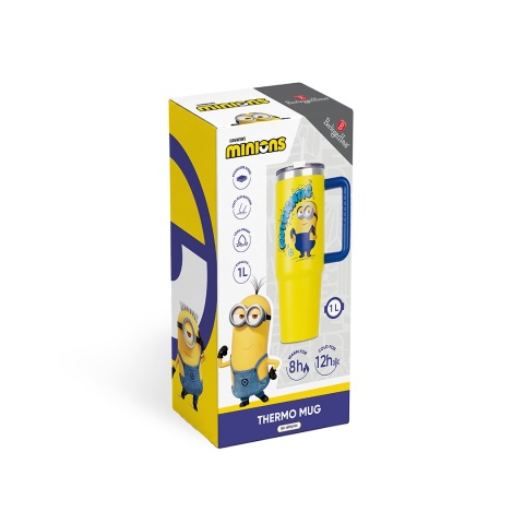 Kubek termiczny 1 L Minionki Collection BerlingerHaus BH-8956MN