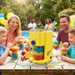 Maszynka do slushie i kruszonego lodu Minions Collection BerlingerHaus BH-9940MN