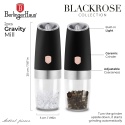Młynki do pieprzu i soli 2 sztuki, BerlingerHaus BH-9571 Black Rose