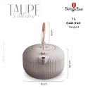 Zaparzacz żeliwny do herbaty BerlingerHaus BH-8939 Taupe Collection