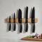 Zestaw 5 noży z listwą magnetyczną Black Rose BerlingerHaus BH-2884