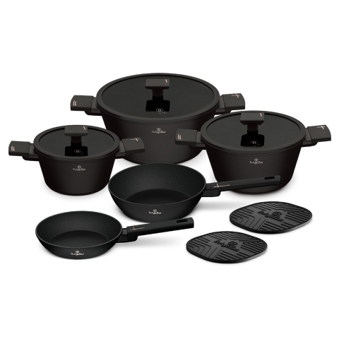 Zestaw garnków 10 el. BerlingerHaus Black Rose Collection BH-8462