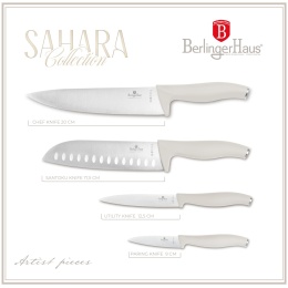Zestaw noży ze stali nierdzewnej 4 szt. BerlingerHaus BH-2959 Sahara Collection
