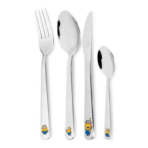 Zestaw sztućców 4 elementy Minions Collection BerlingerHaus BH-2636MN